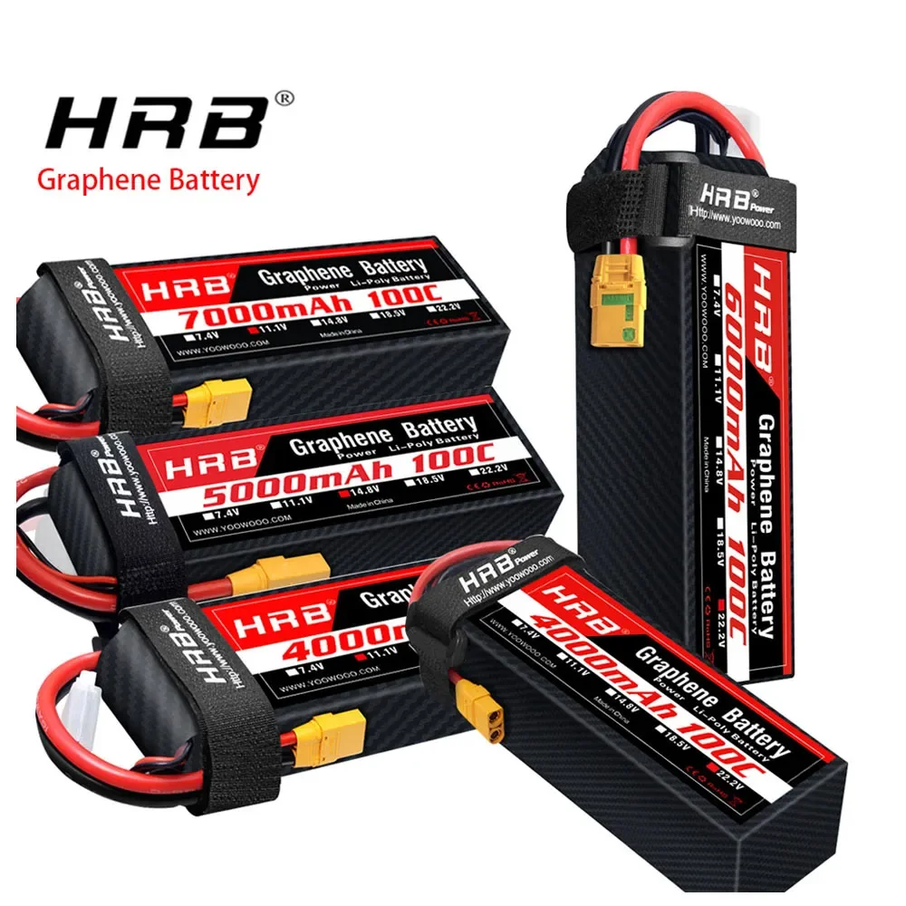 6S Lipo Battery 22.2V 5000Mah - Batterie graphène 2S 3S 4s 6s