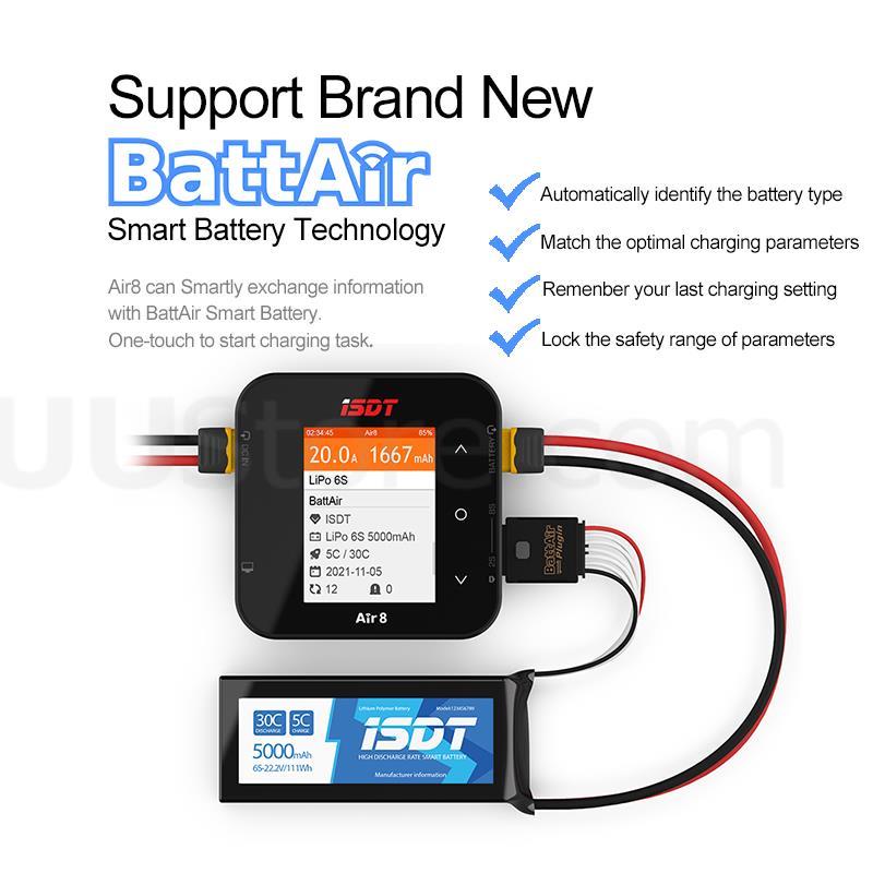 Nouveau ISDT Air8 Lipo balance - Isdt Air8 8S Lipo Charger avis et prix