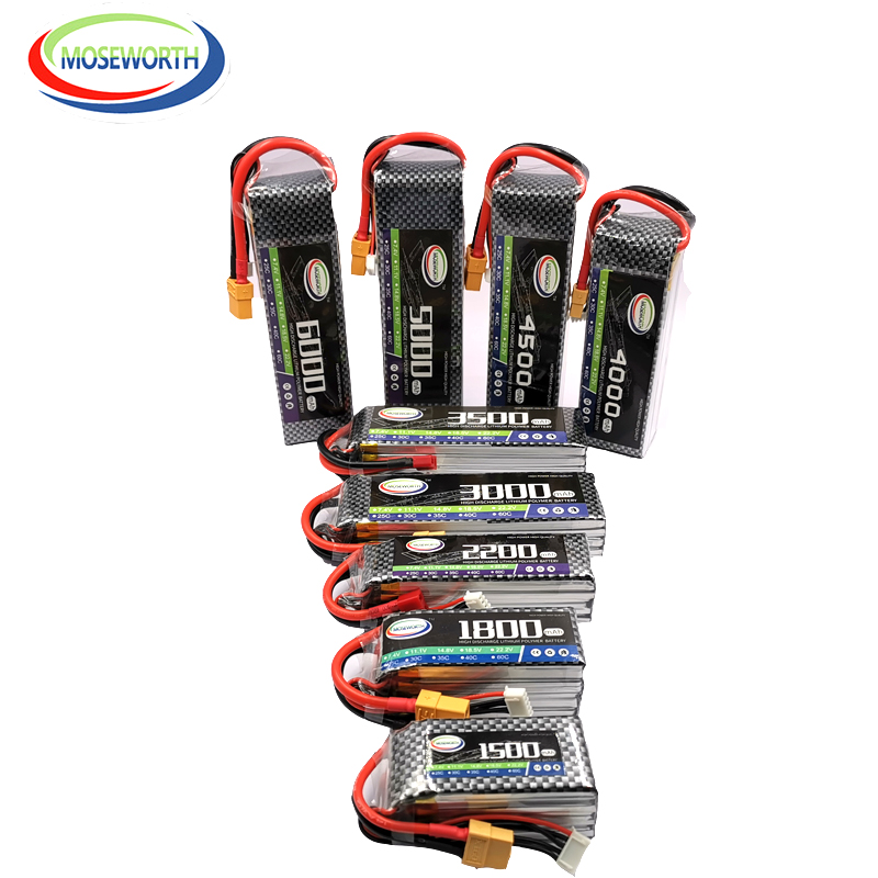 Batterie LiPo RC 2S 3S 4s 6s,  - 4S Lipo Battery 14.8V 6000Mah avis et prix