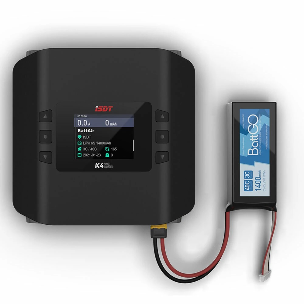 Chargeur d'équilibrage intelli - Isdt K4 Dual Lipo Charger avis et prix