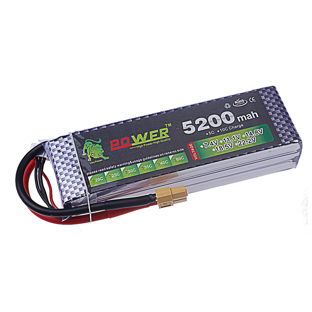 Batterie Lipo 4200MAH 5200mAh  - 4S Lipo Battery 14.8V 6000Mah avis et prix
