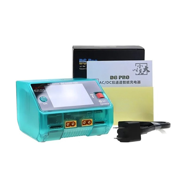Chargeur intelligent D6 Pro en - Hota D6 Pro Dual Lipo Charger avis et prix